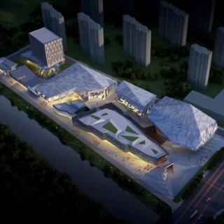 [上海]商业综合体建筑设计方案文本(含CAD)-1
