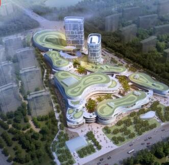 [上海]商业区规划设计方案（知名大学设计 含CAD）-1