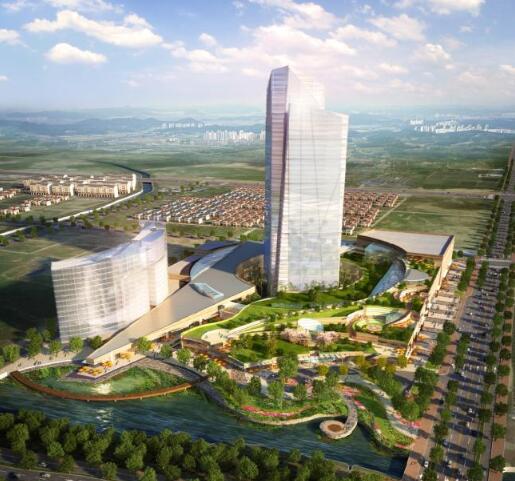 [深圳]百米现代风格有机形态商业综合体建筑设计方案文本-1