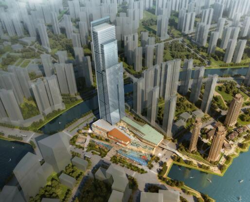 [湖南]国际总部中心二期商业综合体项目方案设计（含酒店...-1
