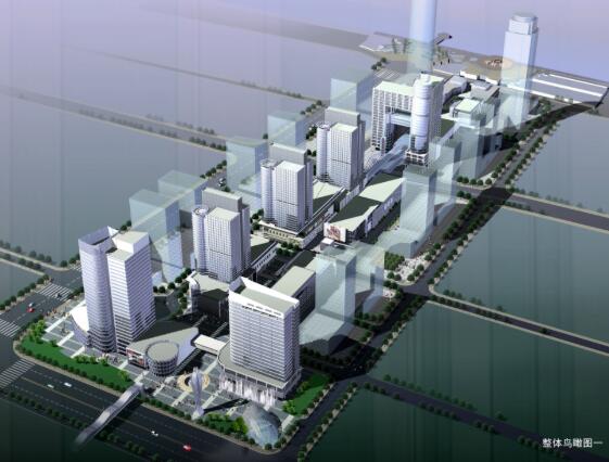 现代风格杭州滨江步行街项目规划全套文本-1
