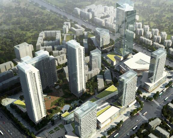 [湖北]武汉福新会誉综合体建筑方案-1