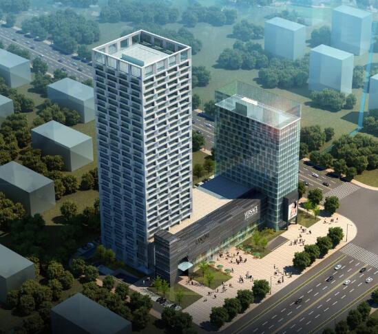 [江苏]某城市新城建设大厦项目方案文本（包含PDF+CAD+52页）-1
