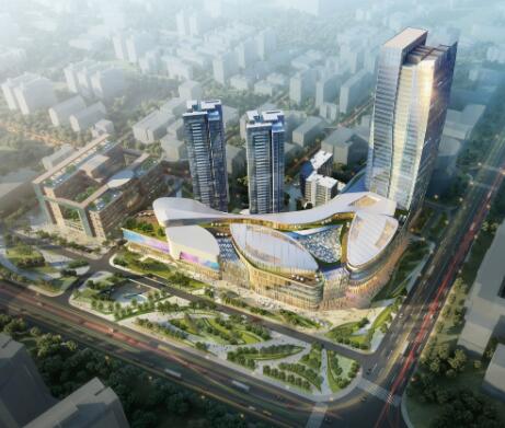 [广东]珠海大型商业购物中心建筑设计方案文本-1