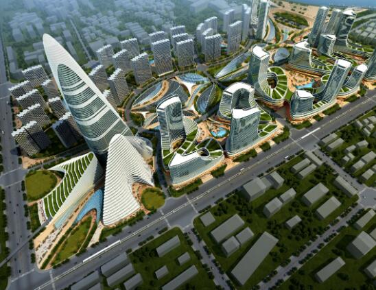 [湖北]武汉滨江生态城市商业综合体设计方案文本（PDF）-1