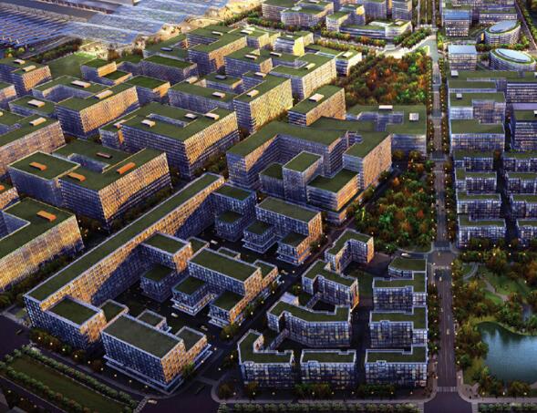 [上海]SOM虹桥综合交通枢纽地区城市概念设计方案文本-1