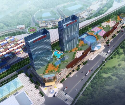 [四川]国际商贸中心城市综合体报建方案文本图（JPG）-1