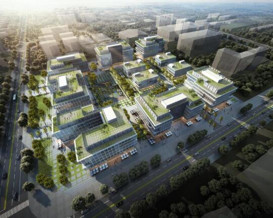 [北京]江河现代盈和中心项目概念方案设计-1