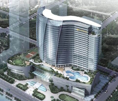 [广州]25层大型高档酒店建筑设计方案文本-1