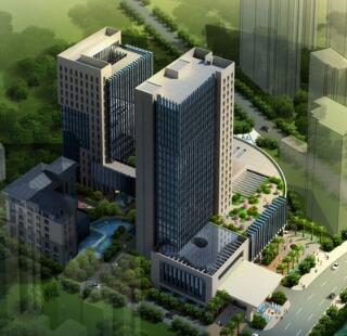 [贵州]现代风格五星级商务酒店建筑设计方案文本-1