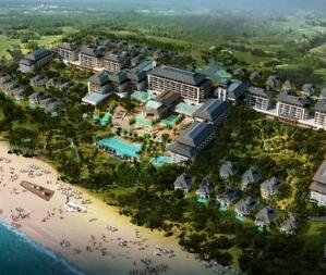 [海南]东南亚风格度假酒店建筑设计方案文本-1