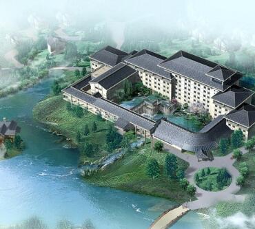 [景德镇]某湖五星级宾馆建筑方案文本（含WORD说明）-1
