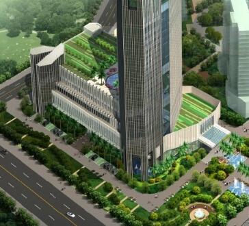 [东莞]某二十三层酒店建筑方案文本（含CAD）-1
