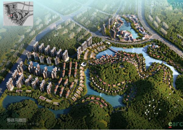 [广东]慢调生活——山水特色小镇建筑设计方案文本-1