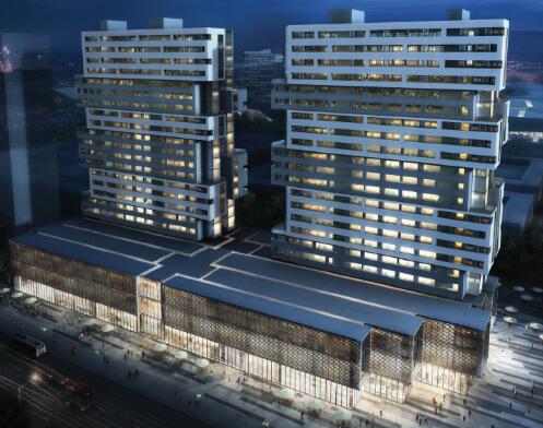 [江苏]连云港双塔楼宾馆酒店建筑设计方案文本-1