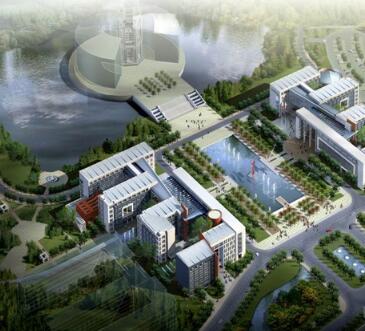 [广州]某大学城校园规划方案-1