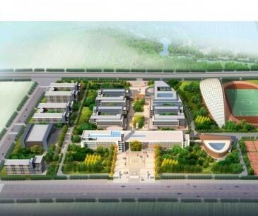 [湖南]某县第一中学校区规划及单体设计方案文本-1