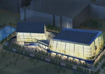 [深圳]某中学演艺中心建筑设计方案文本（含动画、CAD）-1