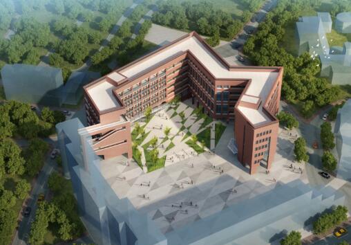 [广州]某学院楼建筑方案设计文本pdf-1