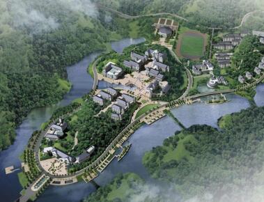 [华南]某师范大学南海学院规划方案（含实景照片）-1