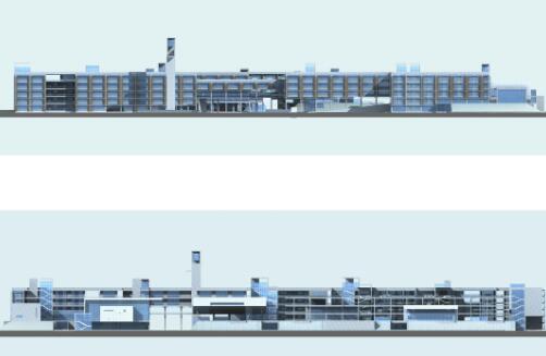 [浙江]杭州某市场中学建筑设计方案文本（效果图+SU+CAD...-1