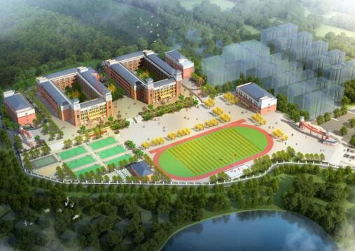 [贵州]瓮安县江界河中小学建设项目方案设计（51个教学...-1
