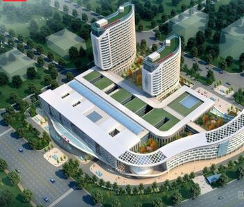 [云南]省级流线型立面现代智能化医院设计方案文本-1