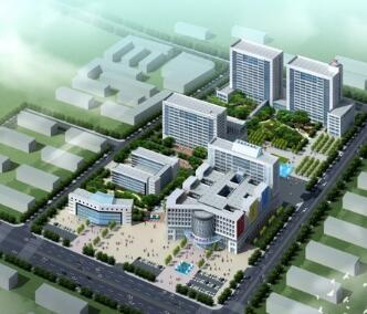 [山东]某医院规划及单体设计方案文本（含CAD、模型）-1