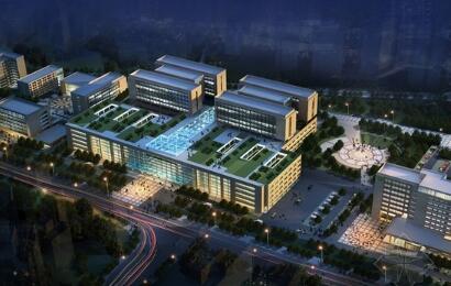 [重庆]现代风格大型附属医院建筑设计方案文本-1
