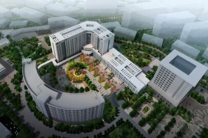 [云南]现代风格高层医院综合楼设计方案文本-1