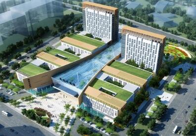 [陕西]三级甲等综合中医院迁建项目设计方案文本-1