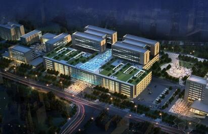 [重庆]现代风格大型医院设计方案文本（含cad）-1