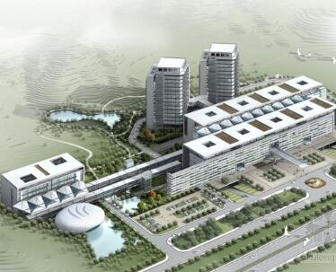 [广东]某医院规划及单体设计方案文本（含CAD）-1