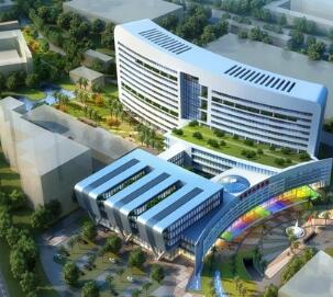 [广东]12层现代风格绿色儿童医院建筑设计方案文本-1