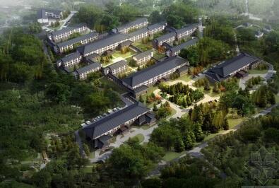 [黑龙江]新中式风格养生院规划设计方案文本（知名设计院...-1