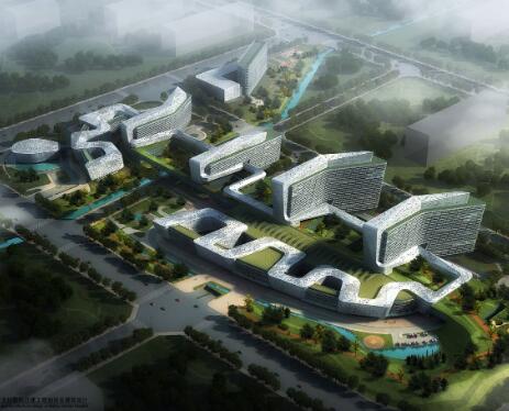 [北京]某医院医疗建筑设计文本-1