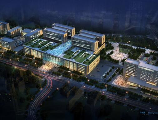 [重庆]某医科大学医院设计方案（含CAD）-1