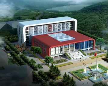 [湖南]某大学图书馆建筑投标方案-1