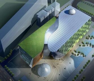 [广西]大型展览馆建筑设计方案文本（含CAD）-1