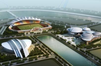 [潍坊]某体育文化中心规划及单体设计方案文本-1