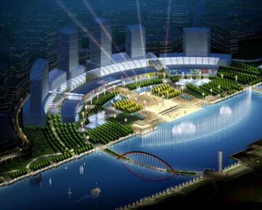 [北京]通州某运河城市广场设计方案与文本-1