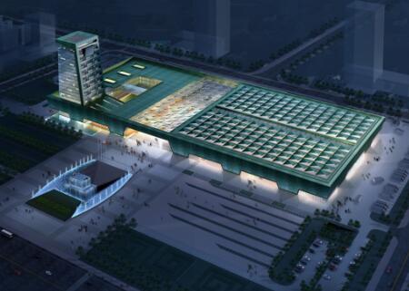 [安徽]某国际会展中心工程文体建筑方案文本（CAD+SU+文...-1