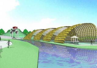 广州市某博物馆建筑设计方案-1