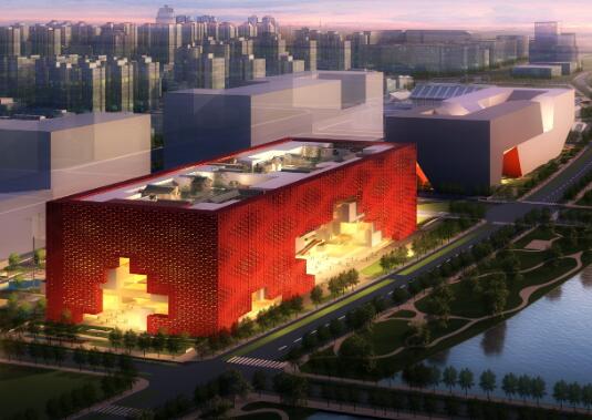 [北京]中国工艺美术馆‌•‌中国非物质文化遗产展示馆‌...-1
