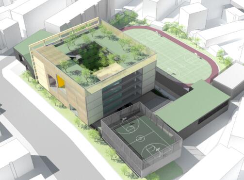 [江苏]昆山市玉山镇第一中心小学建筑设计方案文本-1
