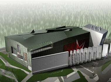 中国某电影博物馆建筑方案设计竞标方案之一(CAD+JPG文本...-1
