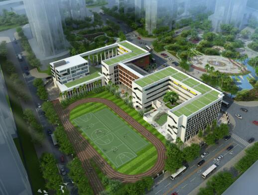 [广东]海山小学建筑设计方案文本-1