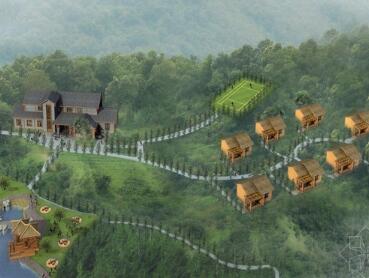 [无锡]某休闲山庄建筑规划概念方案（含CAD方案）-1