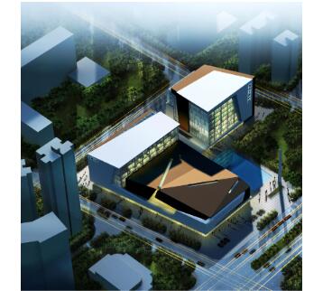 高层现代风格知名地标性布吉文体中心建筑设计方案文本-1