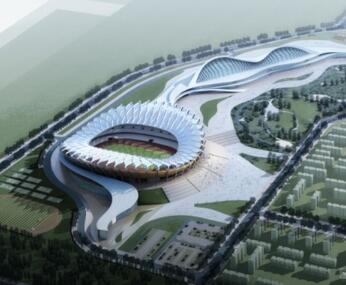 [内蒙古]某甲级大型体育中心规划及单体设计方案文本-1